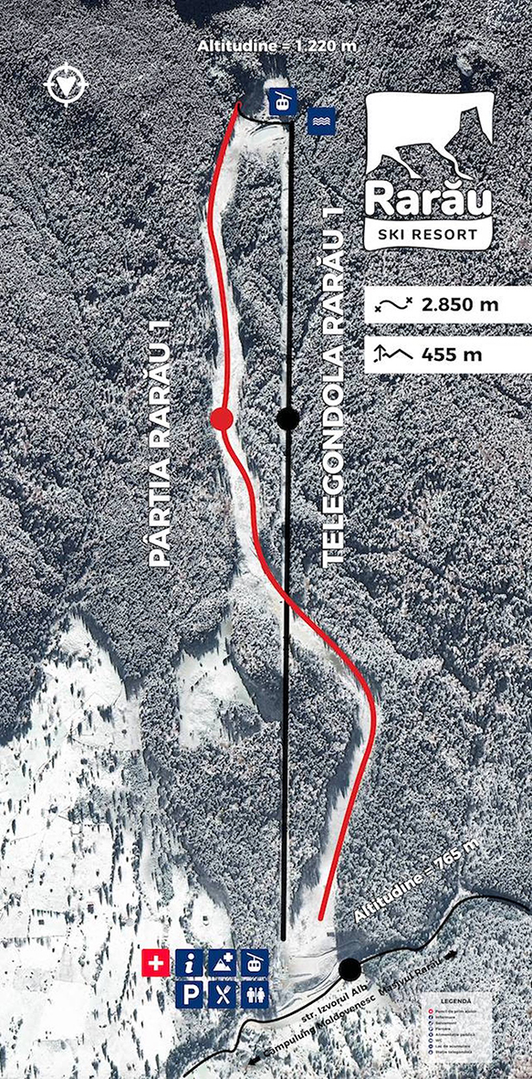Rarau ski slope [16].