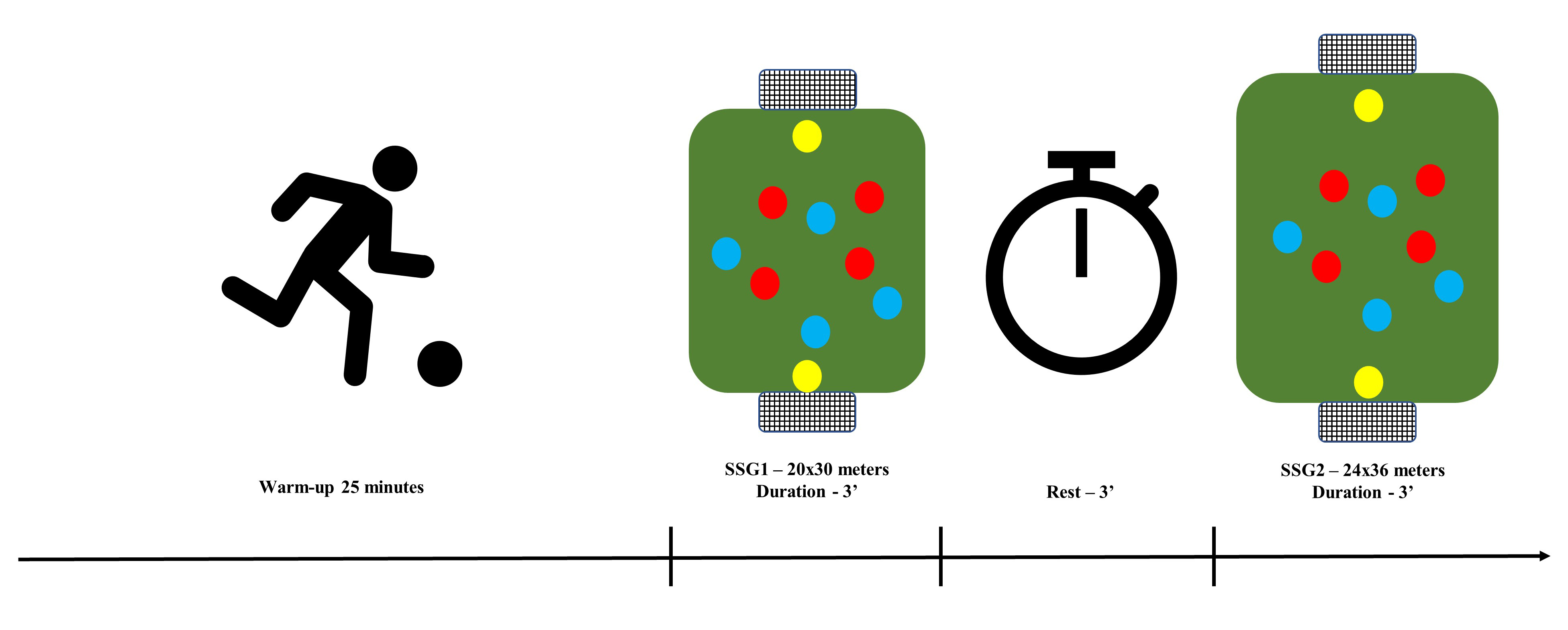 Methodological procedures for data collection. SSG: small-sided 
games.
